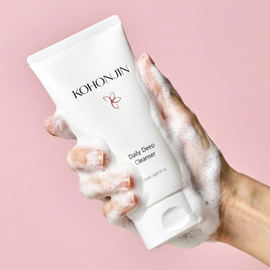 [Global Exclusive] KOHONJIN DAILY DEEP CLEANSER 150ml/5.07 fl.oz Hydrating Low-Irritant Facial Wash with Coconut Surfactants and Xylitol Complex _ Made in Korea